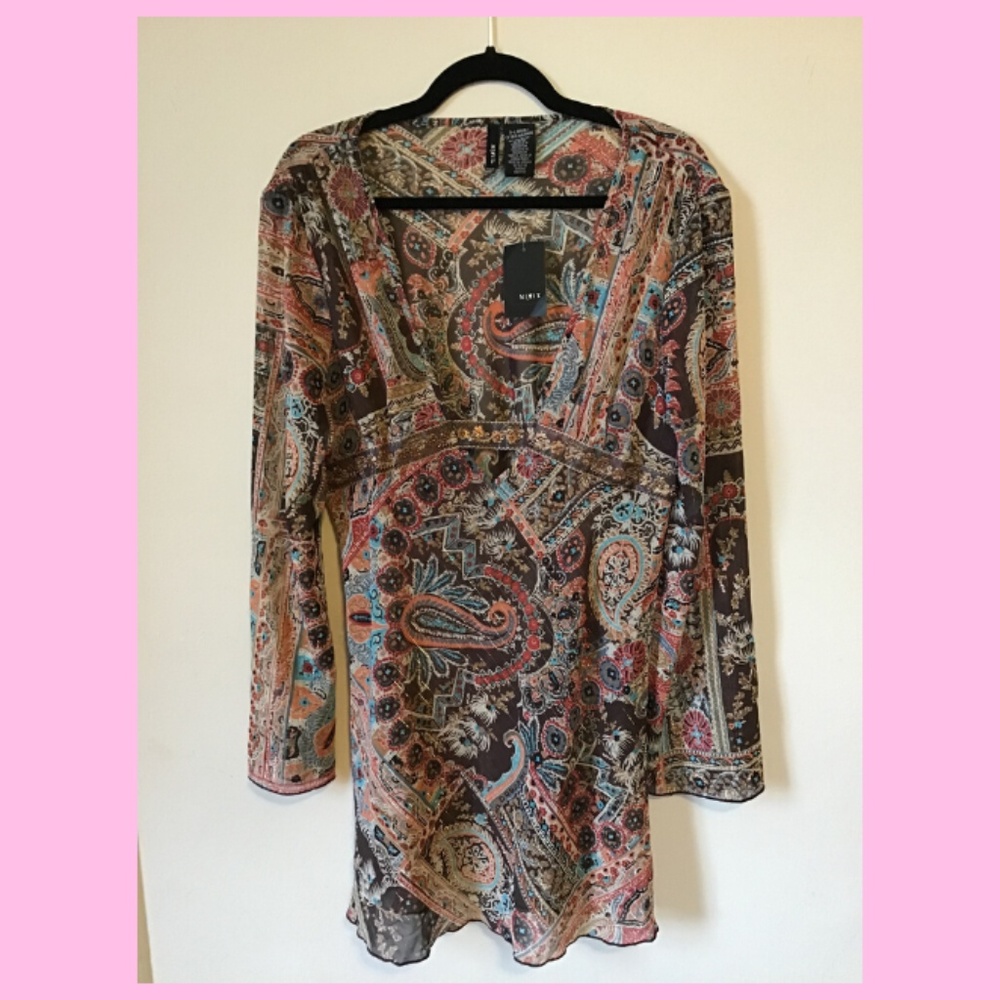 Sheer Boho Blouse